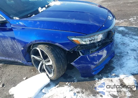 2019 Honda Accord Sport 2.0T from USA, damaged, VIN 1HGCV2F33KA032614